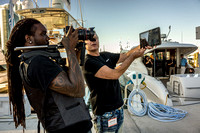 Filming of Double Exposure @ Miami Boat show